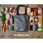 Bolsa térmica impermeable con compartimento dividido Black+Blum 16L color gris vista de ambiente 2