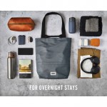 Bolsa térmica impermeable con compartimento dividido Black+Blum 16L color gris vista de ambiente 3