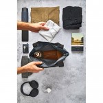 Bolsa térmica impermeable con compartimento dividido Black+Blum 16L color gris