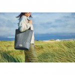 Bolsa térmica impermeable con compartimento dividido Black+Blum 16L color gris