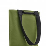 Bolsa térmica impermeable con compartimento dividido Black+Blum 16L color verde bosque octava vista