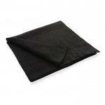 Bufanda acrílica de Polylana® de estilo elegante y sofisticado color negro