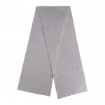 Bufanda acrílica de Polylana® de estilo elegante y sofisticado color gris segunda vista