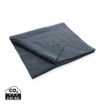 Bufanda acrílica de Polylana® de estilo elegante y sofisticado color azul grisáceo