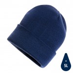 Gorros sostenibles color azul marino