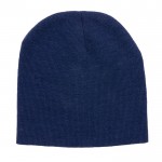 Gorros de invierno eco diseño clásico color azul marino segunda vista