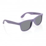 Gafas de sol de plástico PP reciclado color violeta