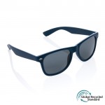 Gafas de sol de plástico reciclado color azul marino