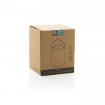 Lámpara portátil en plástico eco con tres modos de iluminación LED color blanco segunda vista con caja