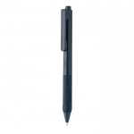 Bolígrafo de tinta alemana con silicona color azul marino