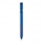 Bolígrafo con bloqueo seguro antimanchas tinta azul Dokumental® color azul segunda vista