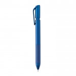 Bolígrafo con bloqueo seguro antimanchas tinta azul Dokumental® color azul tercera vista