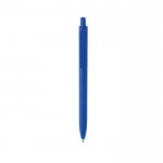 Bolígrafo ecológico con gran clip con tinta azul Dokumental® color azul segunda vista