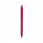 Bolígrafo ecológico con gran clip con tinta azul Dokumental® color rosa segunda vista