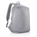 Mochila antirrobo con bolsillos RFID color gris