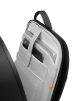 Mochila antirrobo de RPET impermeable con protección RFID 16” color negro