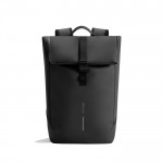 Mochila multiusos con tejido resistente al gua y solapa PC 16” color negro