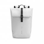 Mochila multiusos con tejido resistente al gua y solapa PC 16” color blanco roto