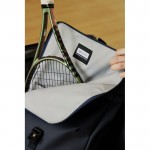 Mochila multiusos con tejido resistente al gua y solapa PC 16” color azul marino