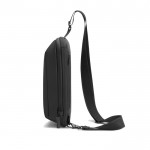 Bandolera cruzada multiusos con diseño antirrobo para tablet 8” color negro quinta vista