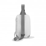 Bandolera cruzada multiusos con diseño antirrobo para tablet 8” color blanco roto segunda vista