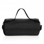 Bolsa de deporte de RPET con correo ajustable capacidad 25L color negro cuarta vista