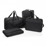 Bolsa de fin de semana con compartimento para PC 15” Swiss Peak color negro vista general
