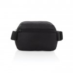 Bolsa bandolera mutliusos de RPET con correa y capacidad de 1L color negro tercera vista