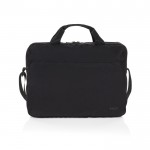 Maletín de RPET con un elegante diseño para PC 15,6'' Swiss Peak color negro segunda vista