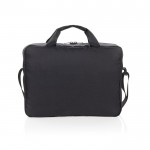 Maletín de RPET con un elegante diseño para PC 15,6'' Swiss Peak color negro tercera vista