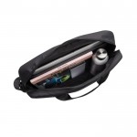Maletín de RPET con un elegante diseño para PC 15,6'' Swiss Peak color negro cuarta vista