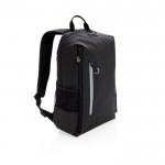 Mochila con RFID y USB color negro