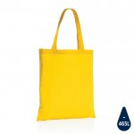 Bolsa sostenible para empresa color amarillo