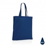 Bolsa algodón reciclado personalizada color azul
