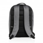 Práctica mochila de alta calidad para clientes color gris oscuro cuarta vista