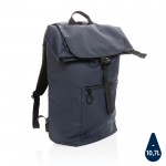 Mochila impermeable para PC portátil color azul marino