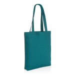 Bolsas de lona reciclada de 285 gr/m2 color verde esmeralda
