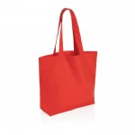 Bolsa de lona reciclada de 240 g/m2 color rojo