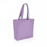 Bolsa de lona reciclada de 240 g/m2 color violeta