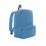 Mochila de lona reciclada 285 g/m2 en color color azul claro