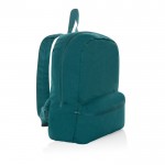 Mochila de lona reciclada 285 g/m2 en color color verde esmeralda