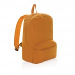 Mochila de lona reciclada 285 g/m2 en color color naranja