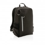 Mochila con USB, RFID y bolsillo para PC de 15,6'' color negro