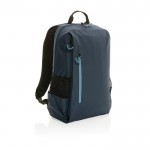 Mochila con USB, RFID y bolsillo para PC de 15,6'' color azul marino