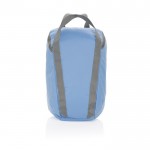 Mochila con diseño juvenil de RPET para PC con compartimentos 14” color azul cian segunda vista