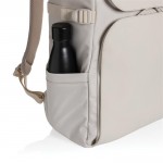 Mochila multiusos para fin de semana con espacio para PC 15,6” color beige octava vista