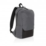 Mochila de viaje de RPET disponible en varios colores 15,6” color gris