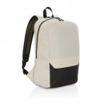 Mochila de viaje de RPET disponible en varios colores 15,6” color blanco roto