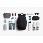 Mochila de RPET multiusos con funda interna 20L Bellroy color negro octava vista