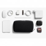 Estuche para dispositivos tecnológicos con cremallera Bellroy color negro novena vista